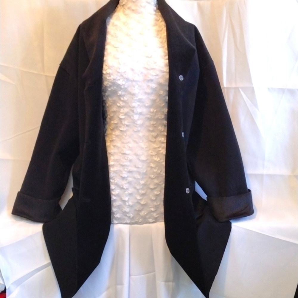 𝅺easy Spirit jacket black valour men's size medium